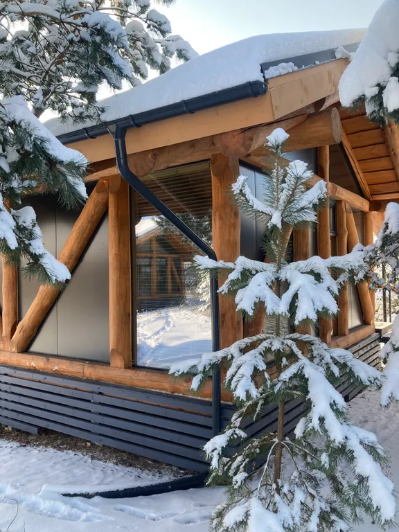 Премиум Шале с панорамным душем, стабильным интернетом. Скидки до 60 %