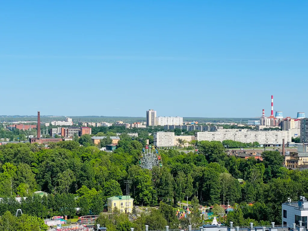 Облака 19 этаж, центр, мосты, Нева, парковка рядом — Видовая квартира