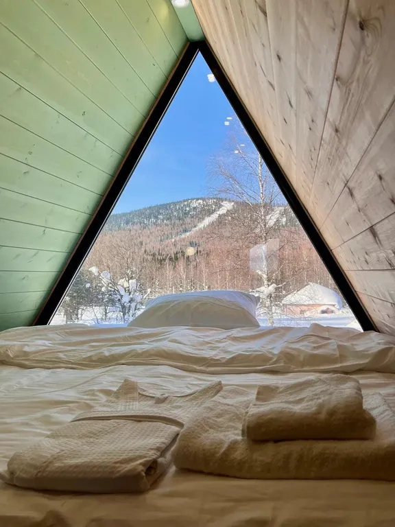 Коттедж 1-комнатный Дом — Шерегеш