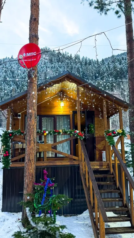 Коттедж 3-комнатный Дом — Архыз