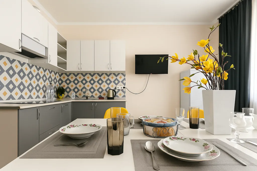 Квартира Уютная евродвушка в ЖК недалеко от Мега парка — Алматы