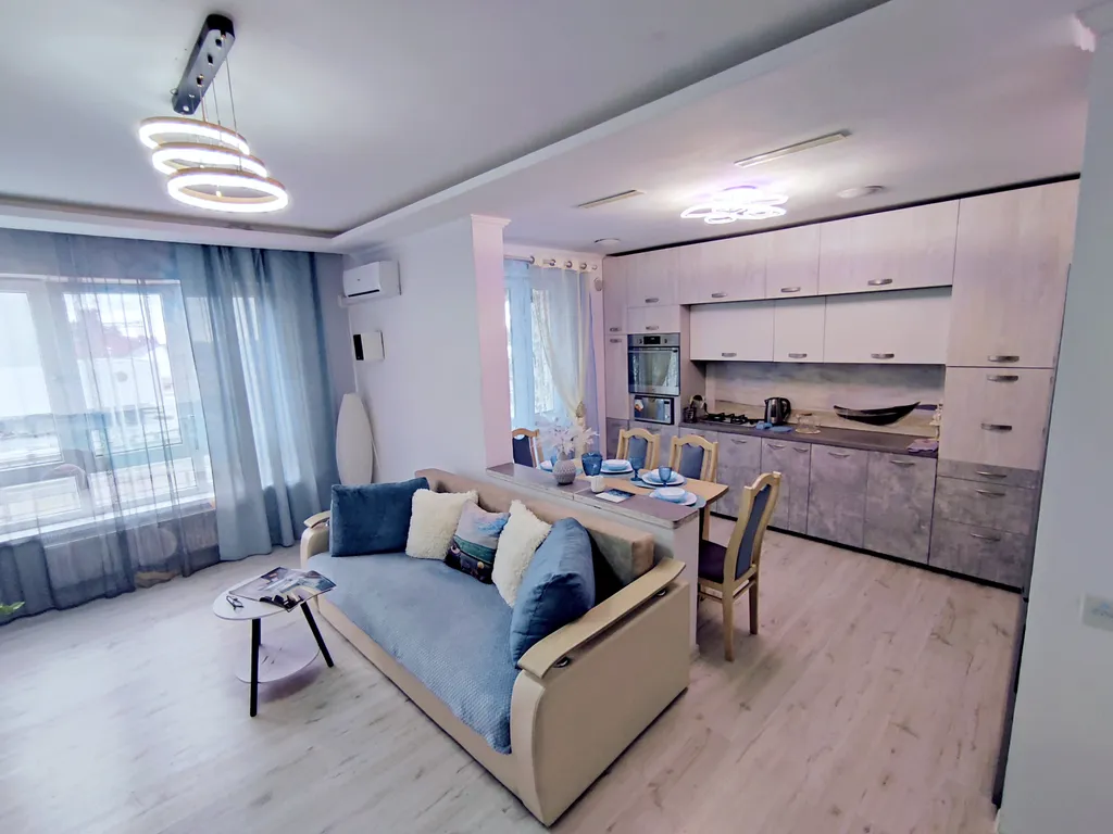 Квартира Просторная 2х-комн.квартира с видом на реку у Рыбной деревни — Калининград