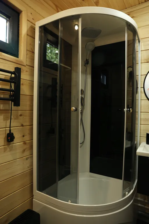 Стильный загородный домик в стиле Black