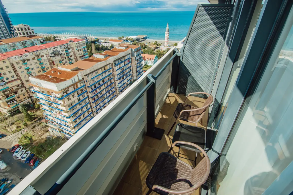 Студия с видом на море