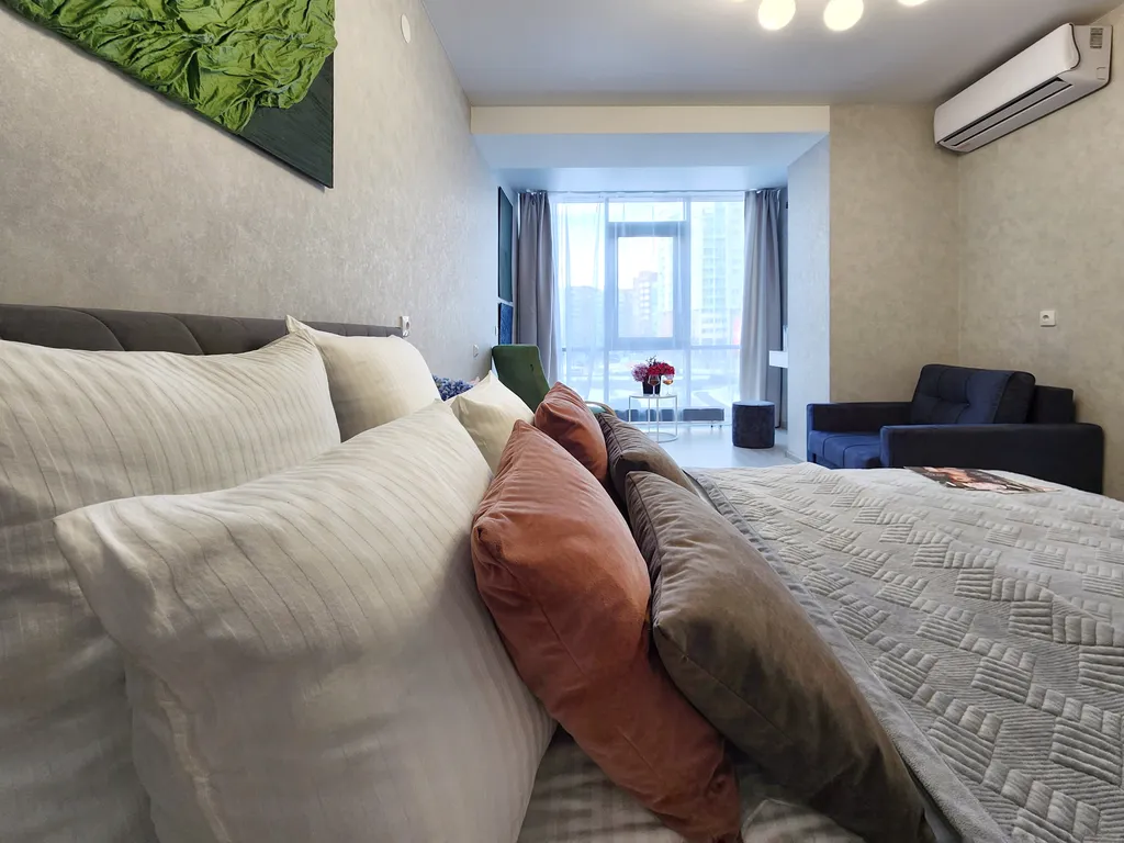 Современная квартира с сауной