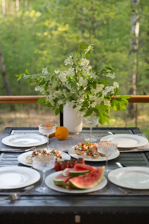 Глэмпинг Krona camp (Дома A-frame в лесу) 40 км от Уфы