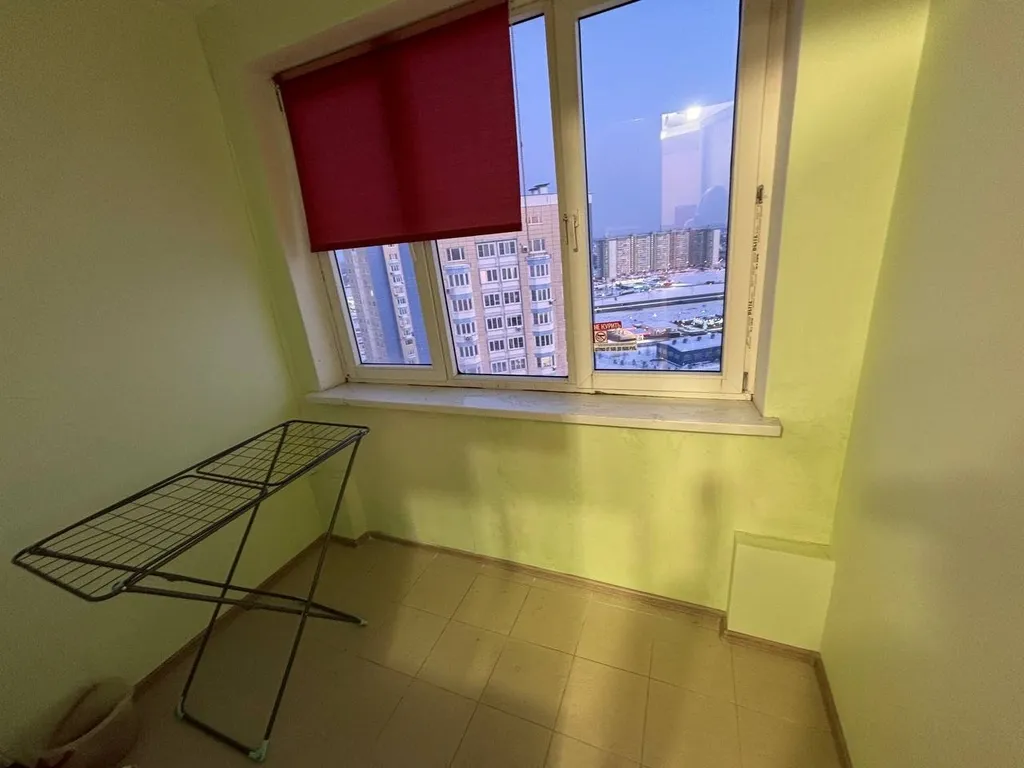 1-комнатная квартира с балконом и панорамным видом на город