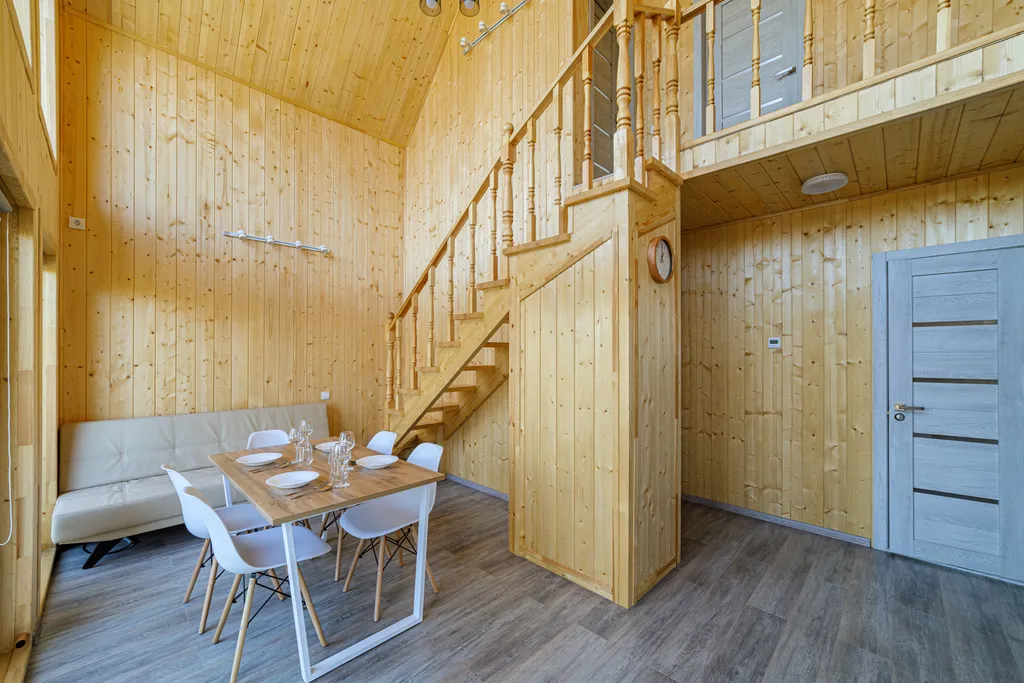 Дом с сауной, купелью и террасой