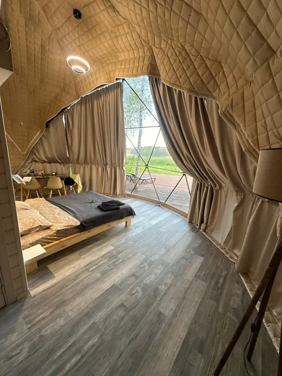 Коттедж Купол 1 с видом на Ладожское озеро — аренда посуточно в Лахденпохья