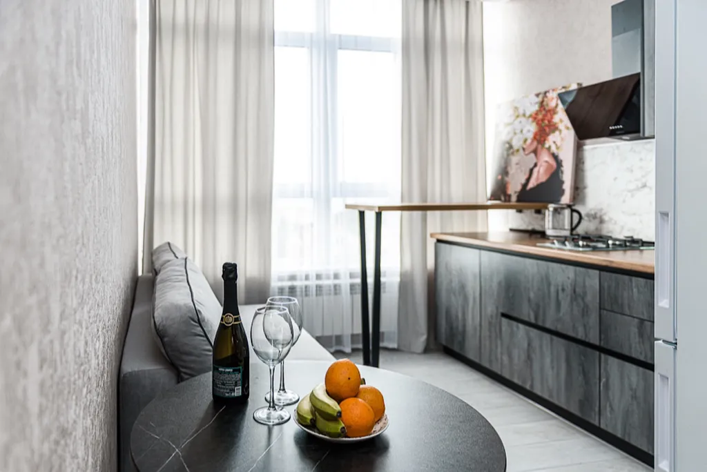 Квартира Квартира Студия с видом на море в ЖК Черноморский-2 — Геленджик