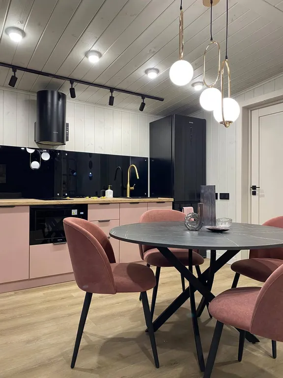 Шале с баней и сибирским чаном с подсветкой 3.0