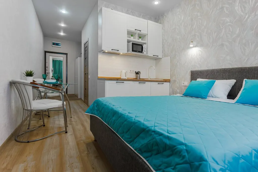 Студия для командировки и работы,  в ЖК Звезда столицы