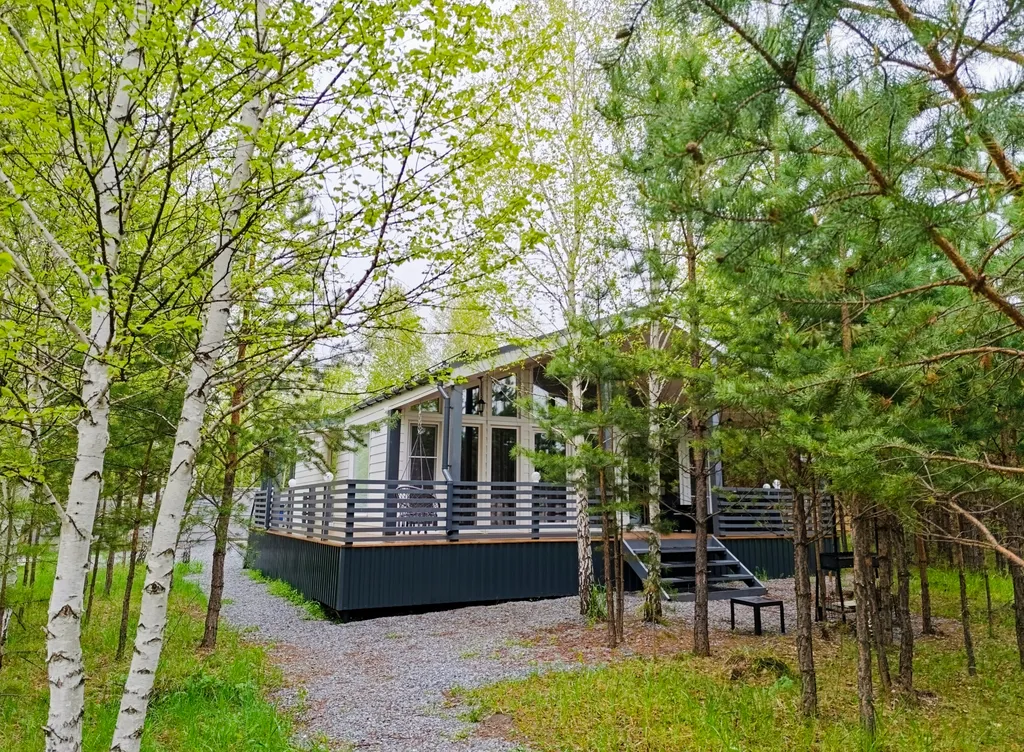 Дом с панорамными окнами