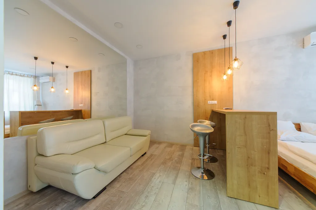 Современный светлый апартамент рядом с центром столицы