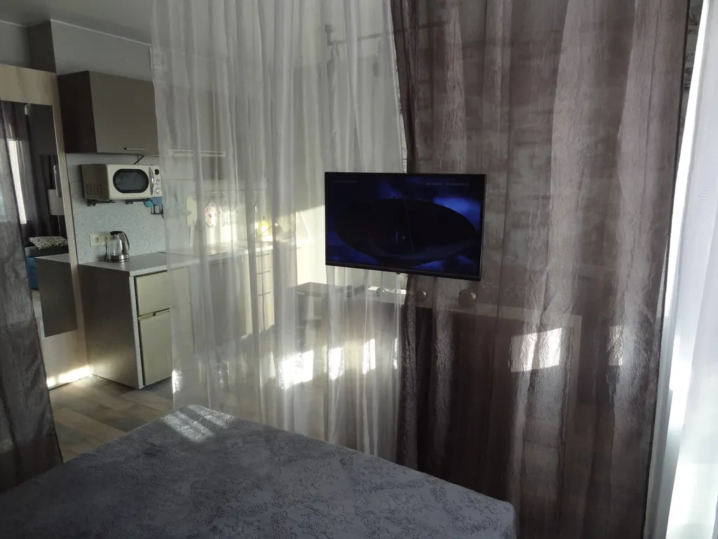 Уютная видовая квартира-студия рядом с метро Девяткино