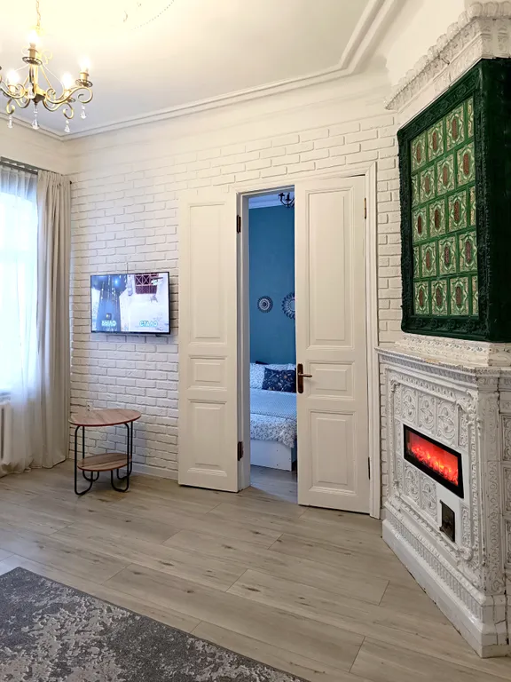 Квартира Квартира с камином в центре города — Краснодар