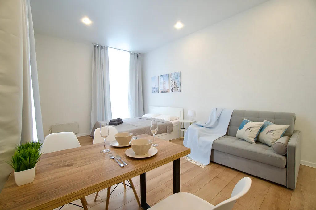 Уютная квартира с видом на горы