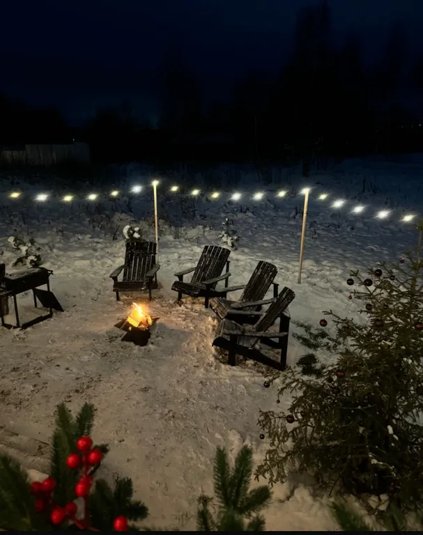 Уютный дом с верандой и чаном