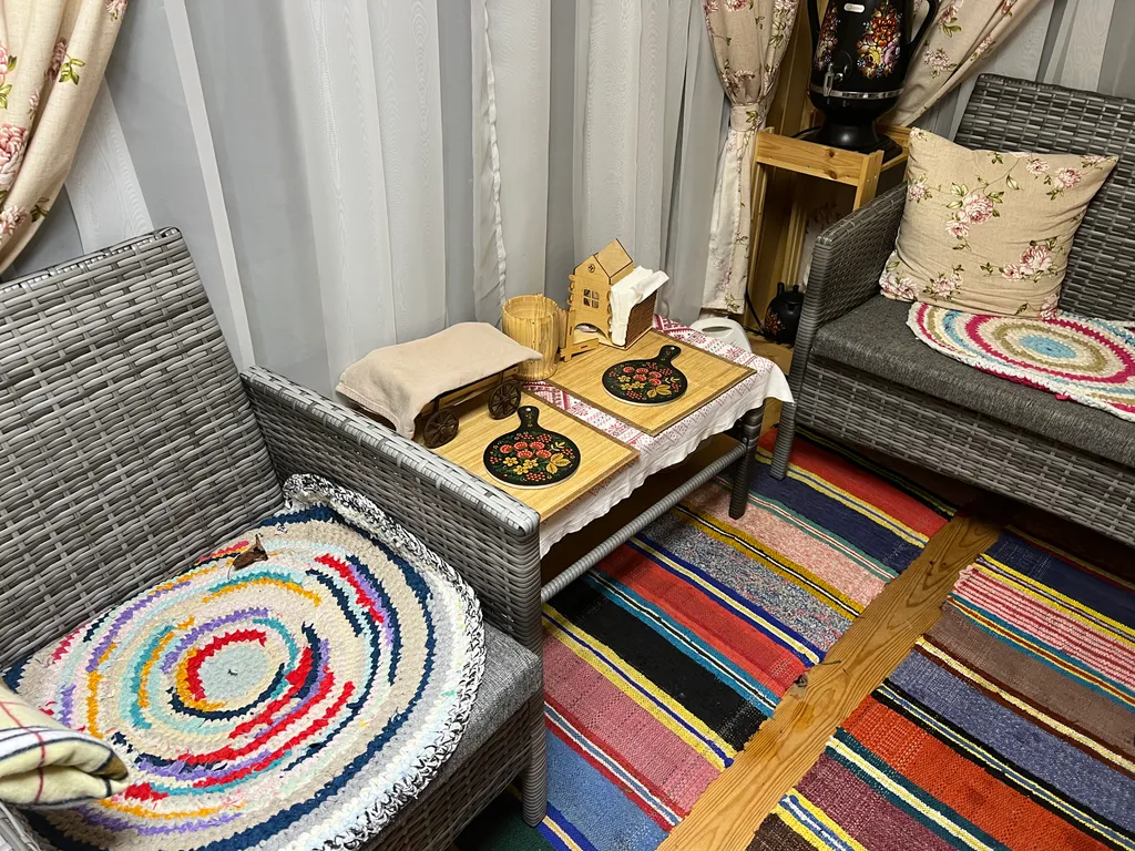 Дом с баней и чаном