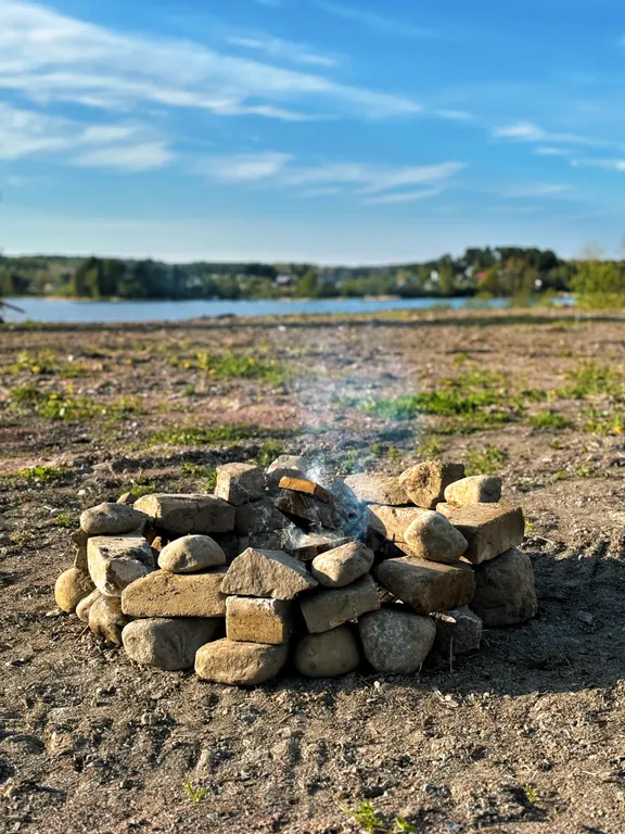 Уютный домик на берегу Ладожского озера