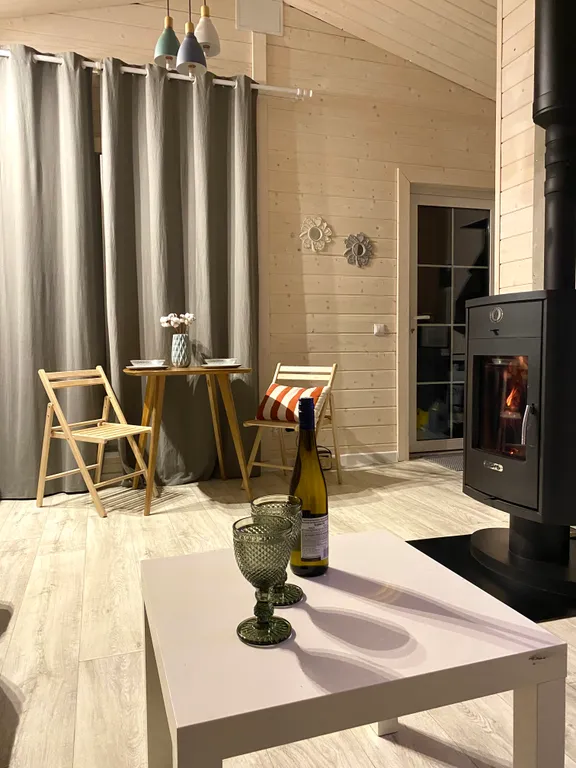 Дом с камином