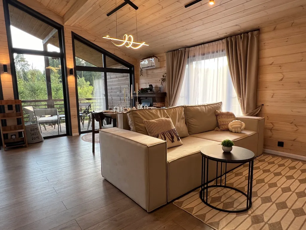 Дом с кедровой баней и чаном