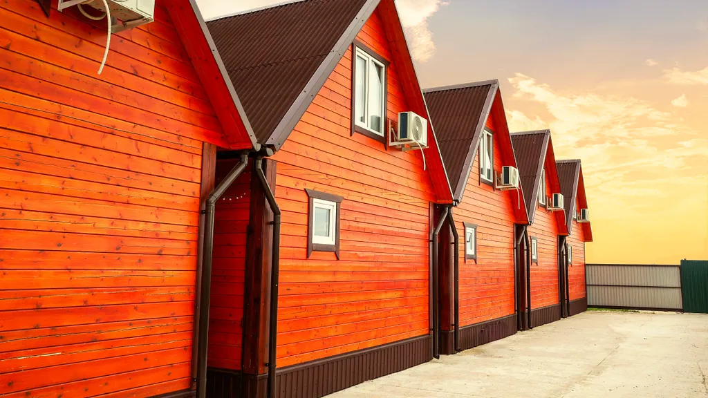 Эко коттедж с видом на море на 6 человек с отдельным двором