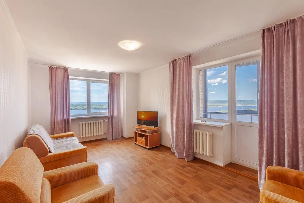 Квартира 2-х комнатная квартира с красивым видом на волгу — Самара