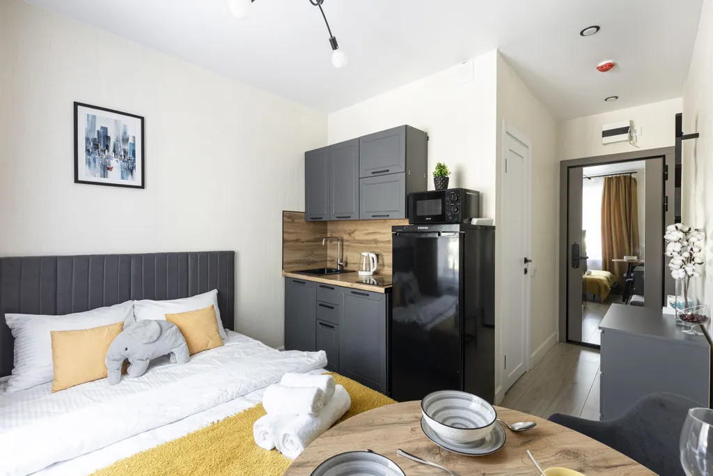 Уютная студия в историческом центре столицы