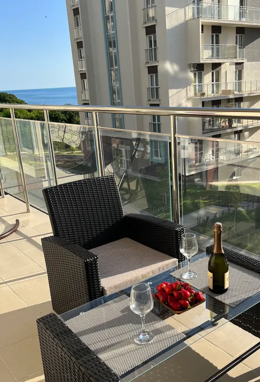 Апартамент в заповеднике с видом на море