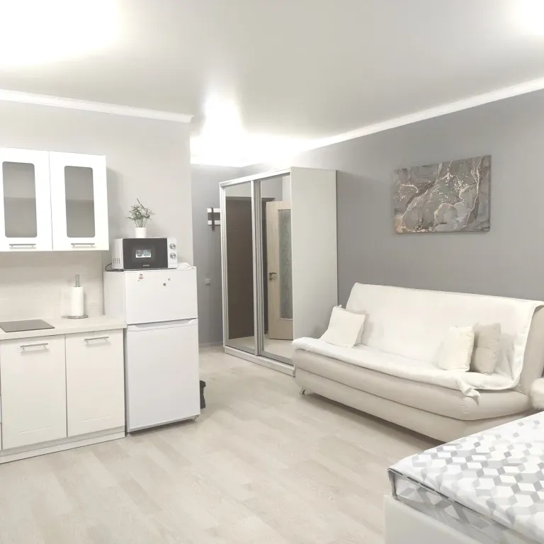 Красивая студия с видом на горы