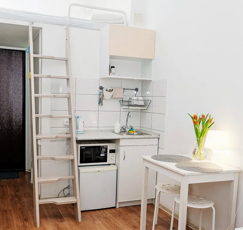 Квартира Квартира Полноценная студия в самом центре с парковкой — Санкт-Петербург