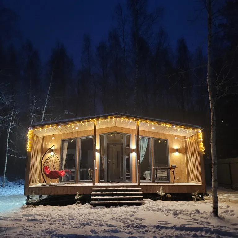 Коттедж Уютный домик с сауной и двумя спальнями — Кискелово