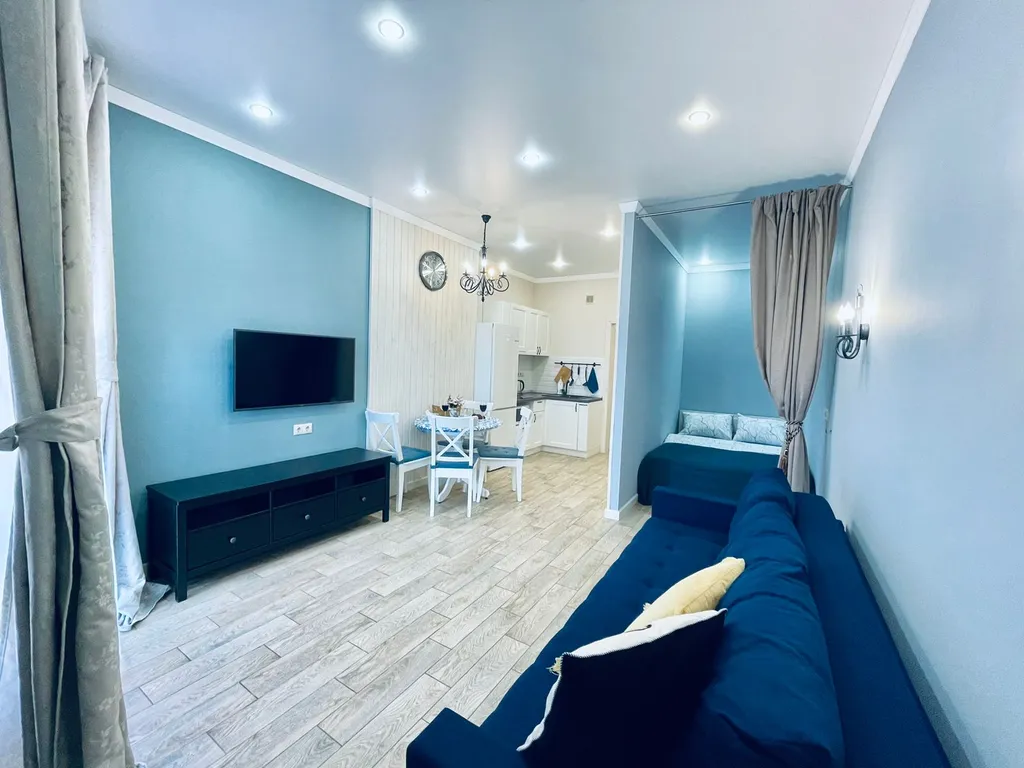 Квартира Квартира Blue Apartment in Olympic Park — Сириус