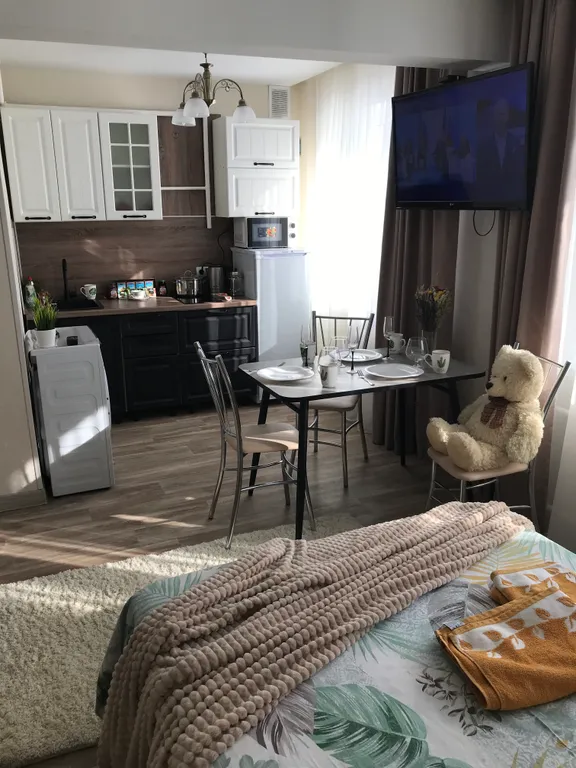 Уютная светлая студия