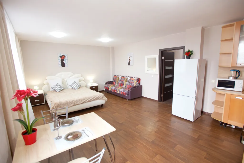 Квартира Квартира Отличная, новая студия возле ТРЦ Планета — Красноярск