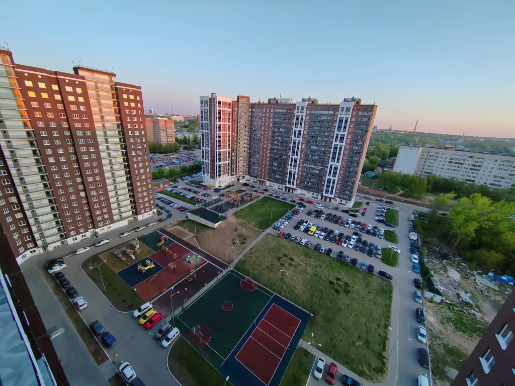 Балкон с панорамными окнами, Хрустальный 18 этаж День и Ночь