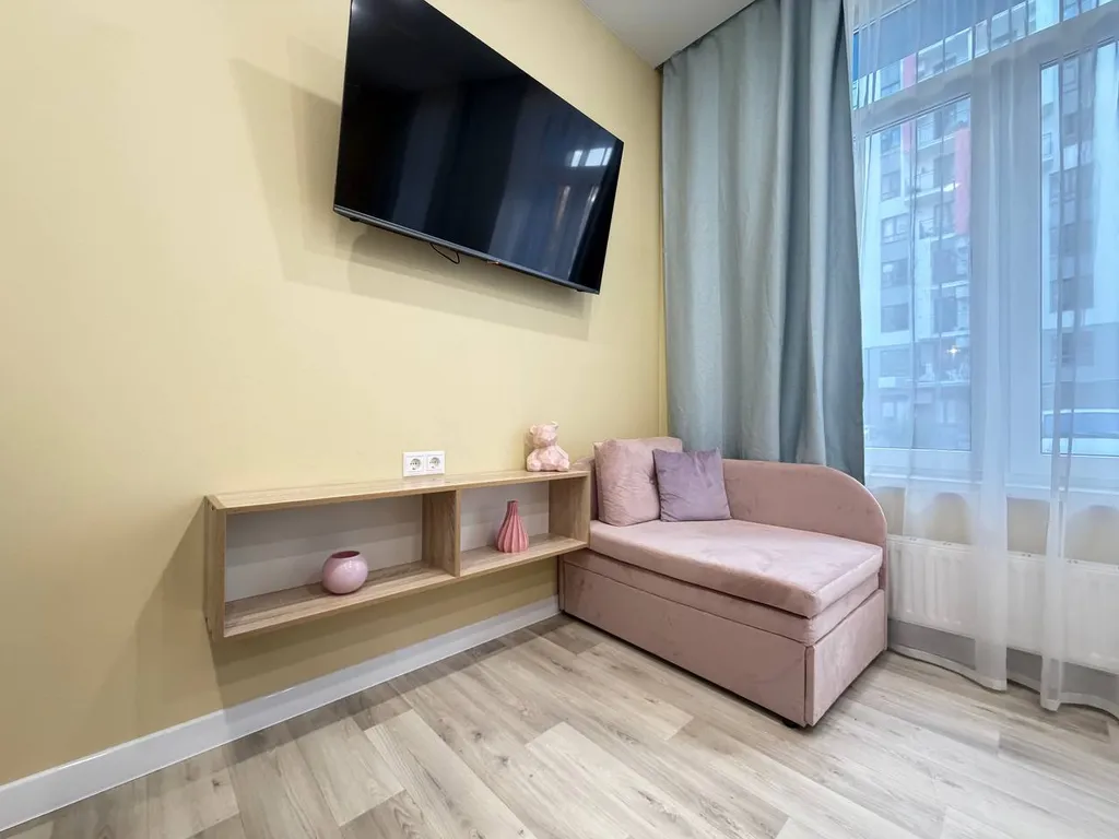 Уютная студия для трех гостей