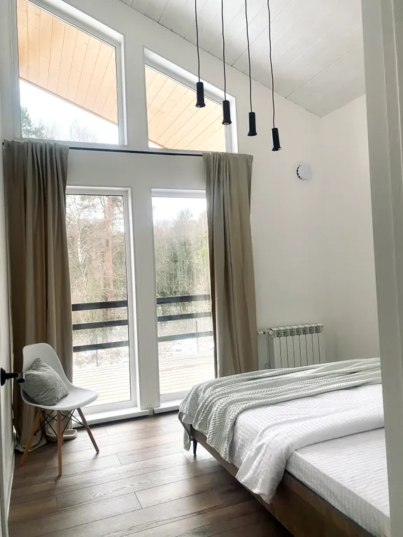 Тишина и релакс в новом уютном доме у леса