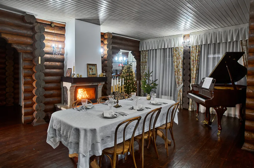 Коттедж Усадьба с шикарной территорией и банным комплексом — аренда посуточно в Истра