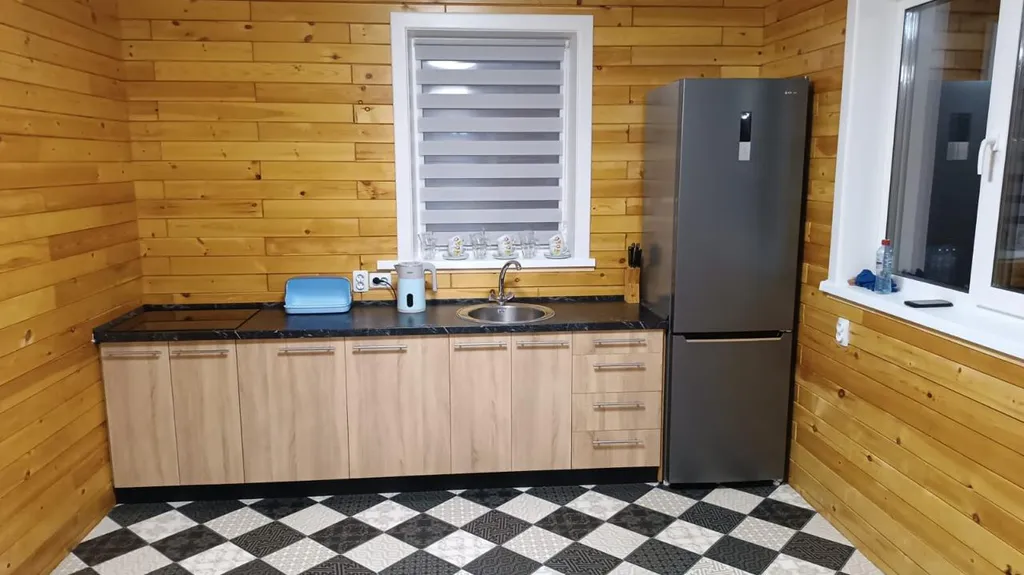 Новый деревянный дом