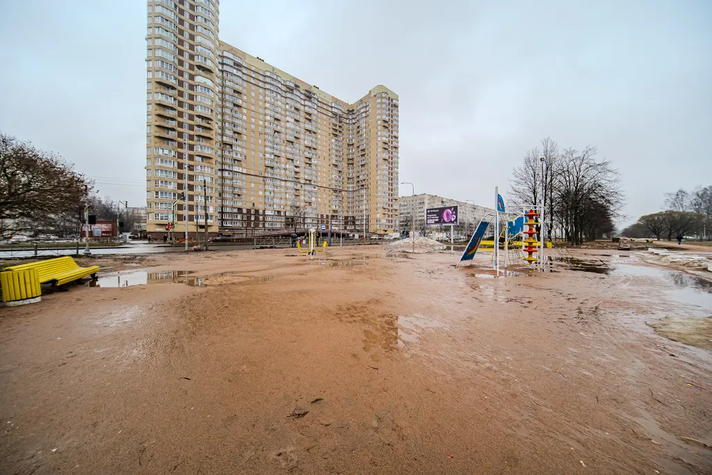 Квартира Видовая квартира у Аквапарка Родео Драйв — Санкт-Петербург