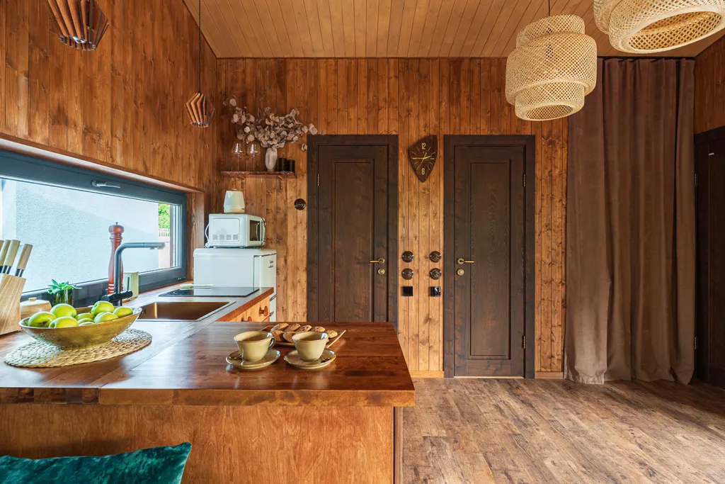 Сказочный уютный домик у моря