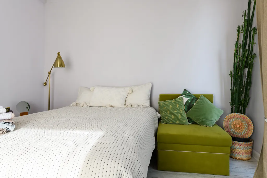 Двухкомнатные апартаменты с 2 балконами, 2 этаж, гамак