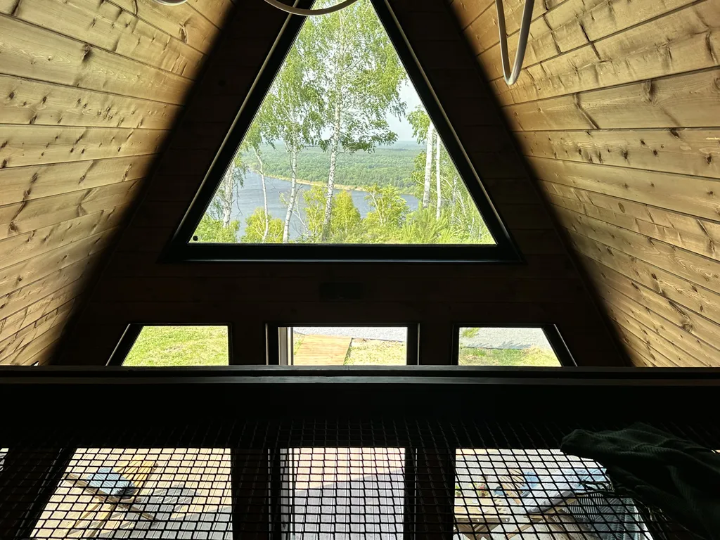 Дом 50м2 с панорамным видом на Волгу