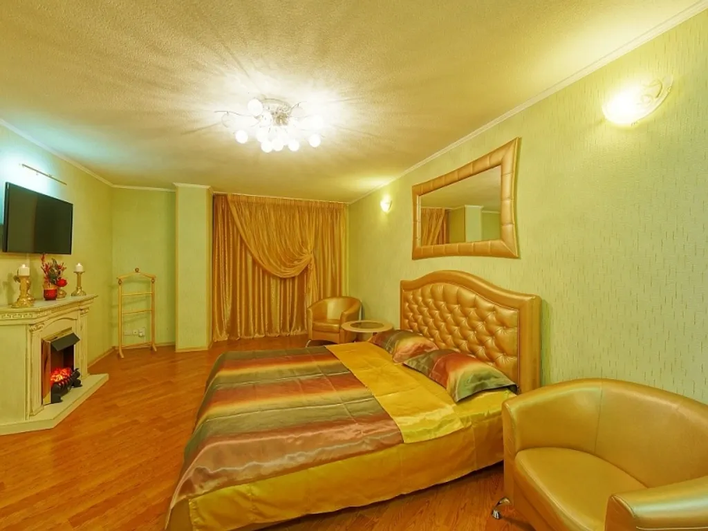 Романтичная квартира golden lux для пары, с джакузи