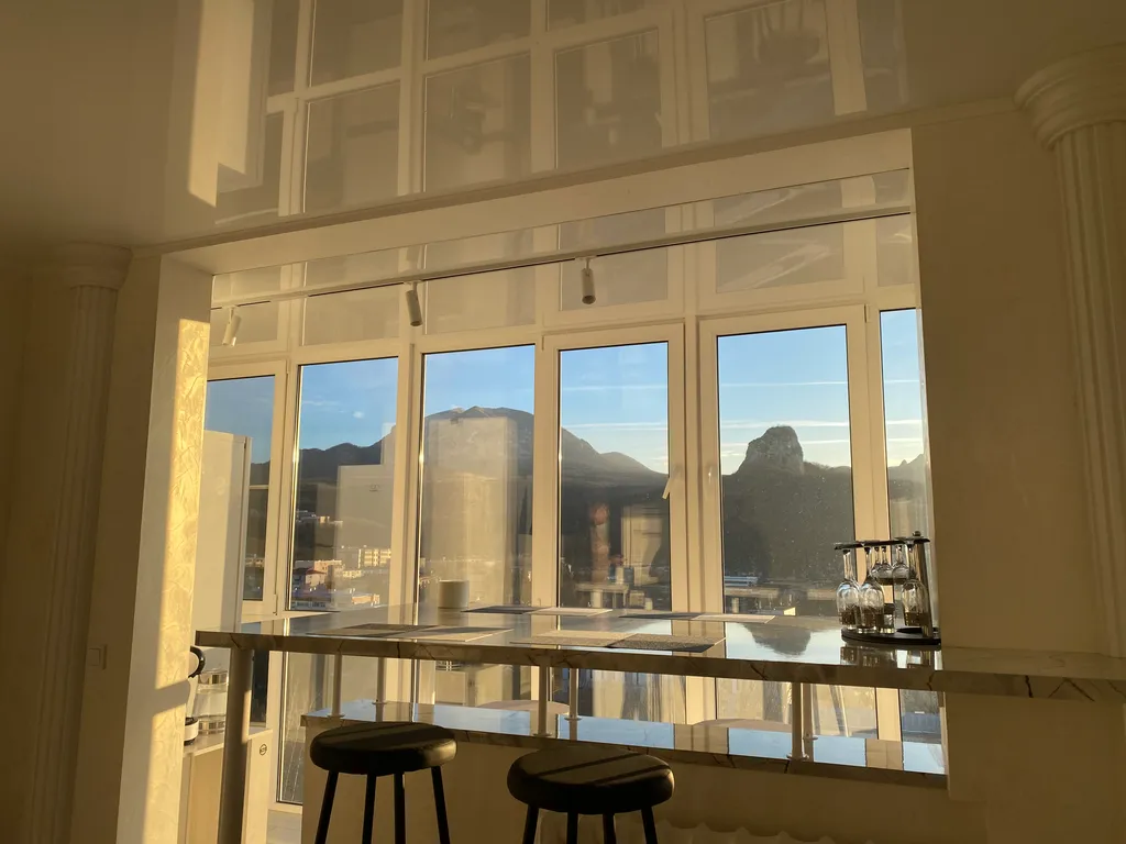 Уютная квартира с видом на горы