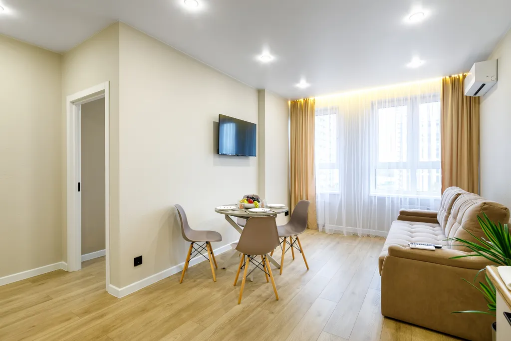 Шикарная евродвушка рядом с центром города 3 разд спал места