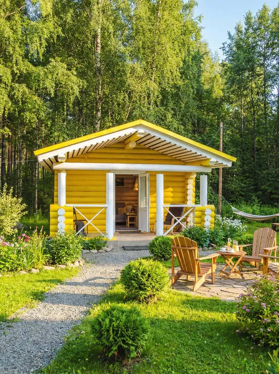 Дом 20m2 — чан, кухня, Wi-Fi