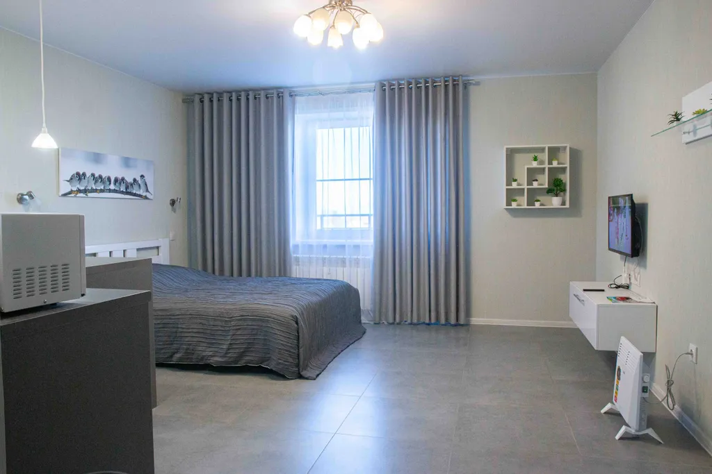 Квартира Квартира Студия рядом с парком Нефтяник и гостиницей Русские сезоны — Ярославль